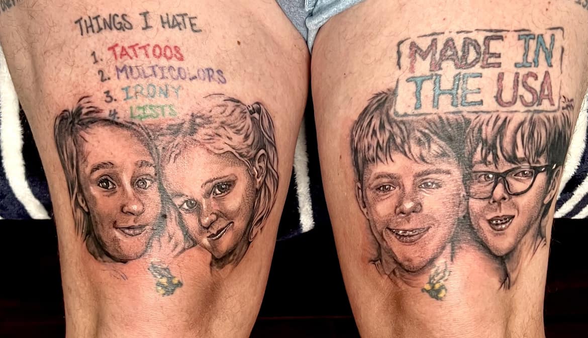 Blogs for Brutal Tattoos: 'Ugliest Tattoos: A Gallery of Regrets' Has the  Best of the Worst